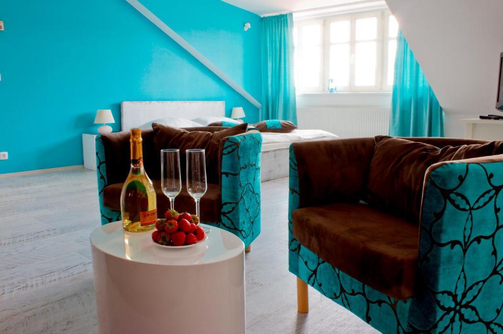 Royal Court Legerova Hotell Praha Rom bilde